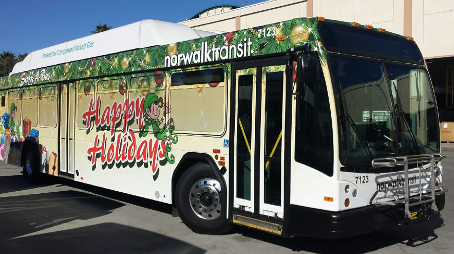 Norwalktransit bus wraps