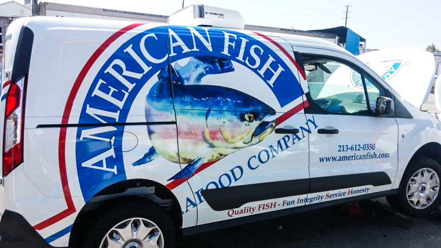 Americanfish Transit Wrap pass