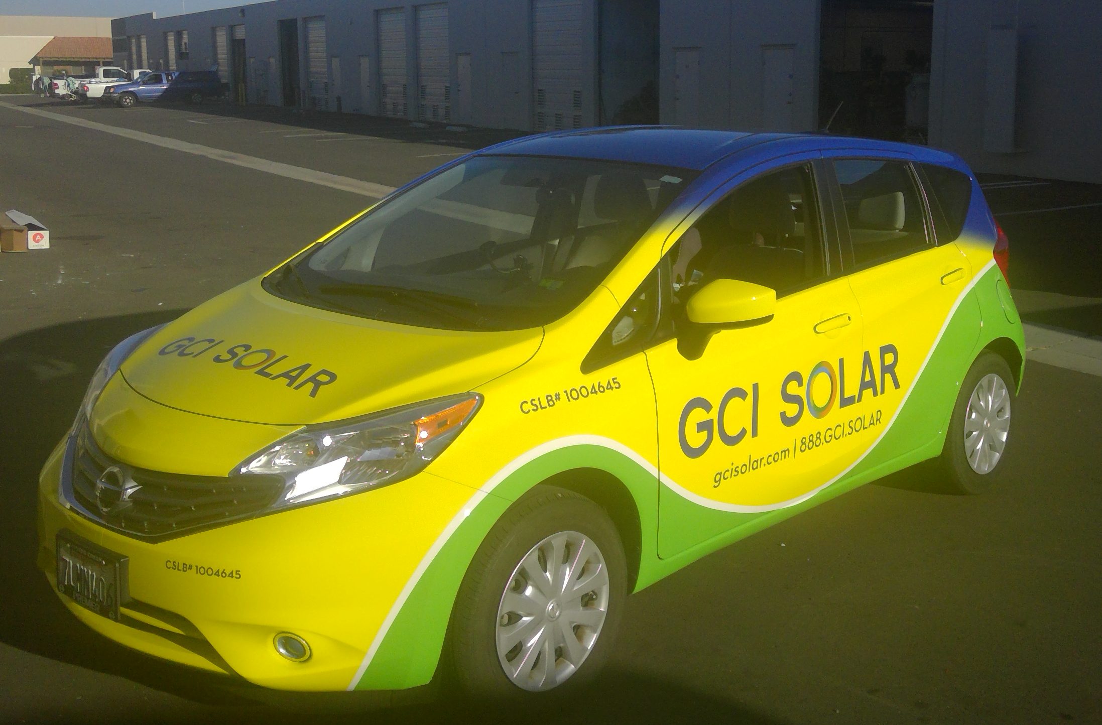 GCI Solar Vehicle Wraps