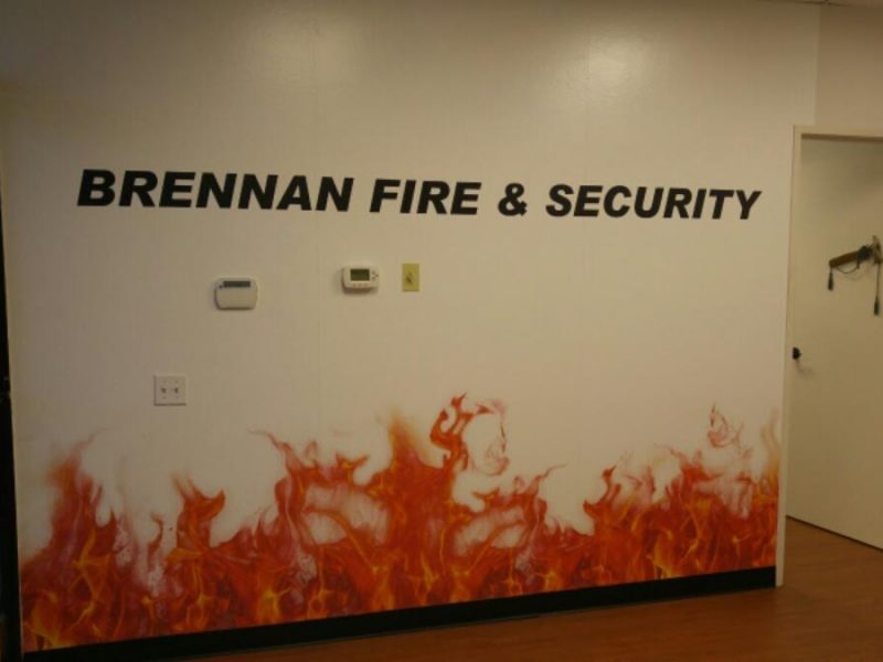 Fire Securit Wall Graphics