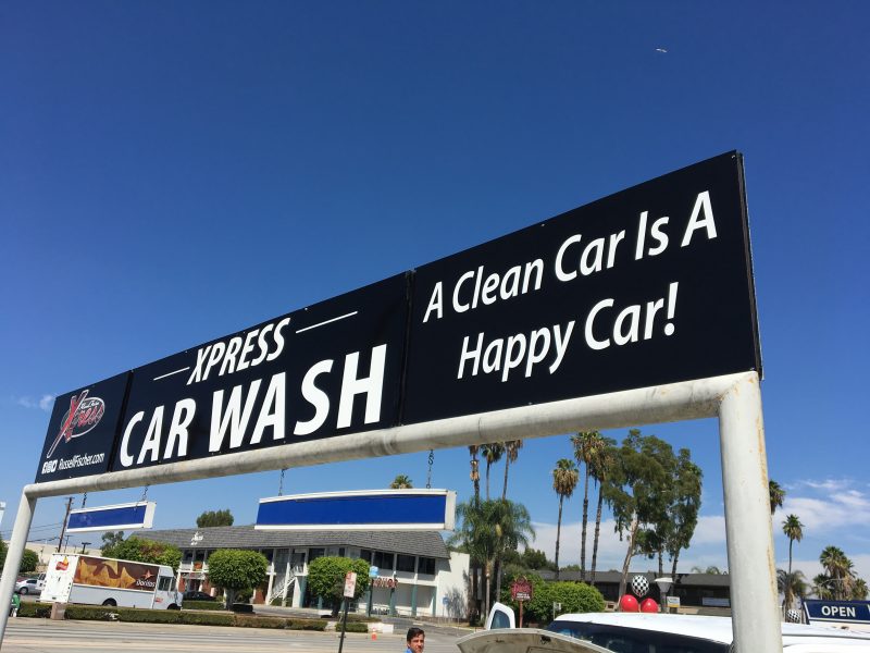 Car Washing Store Banner